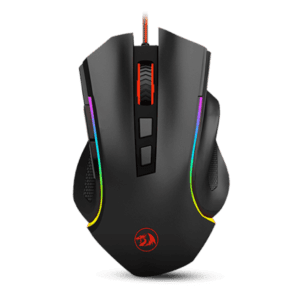 Mouse Redragon Griffin Gaming RGB M607 7200DPI Negro RGB