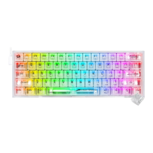 Teclado Redragon Fizz K617CT Mecanico Blanco RGB