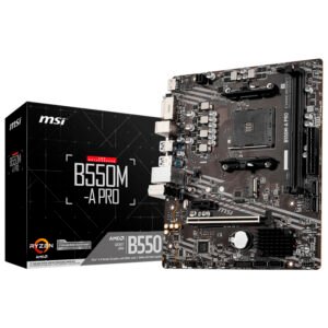 Placa Madre MSI B550M-A PRO Socket AM4 DDR4