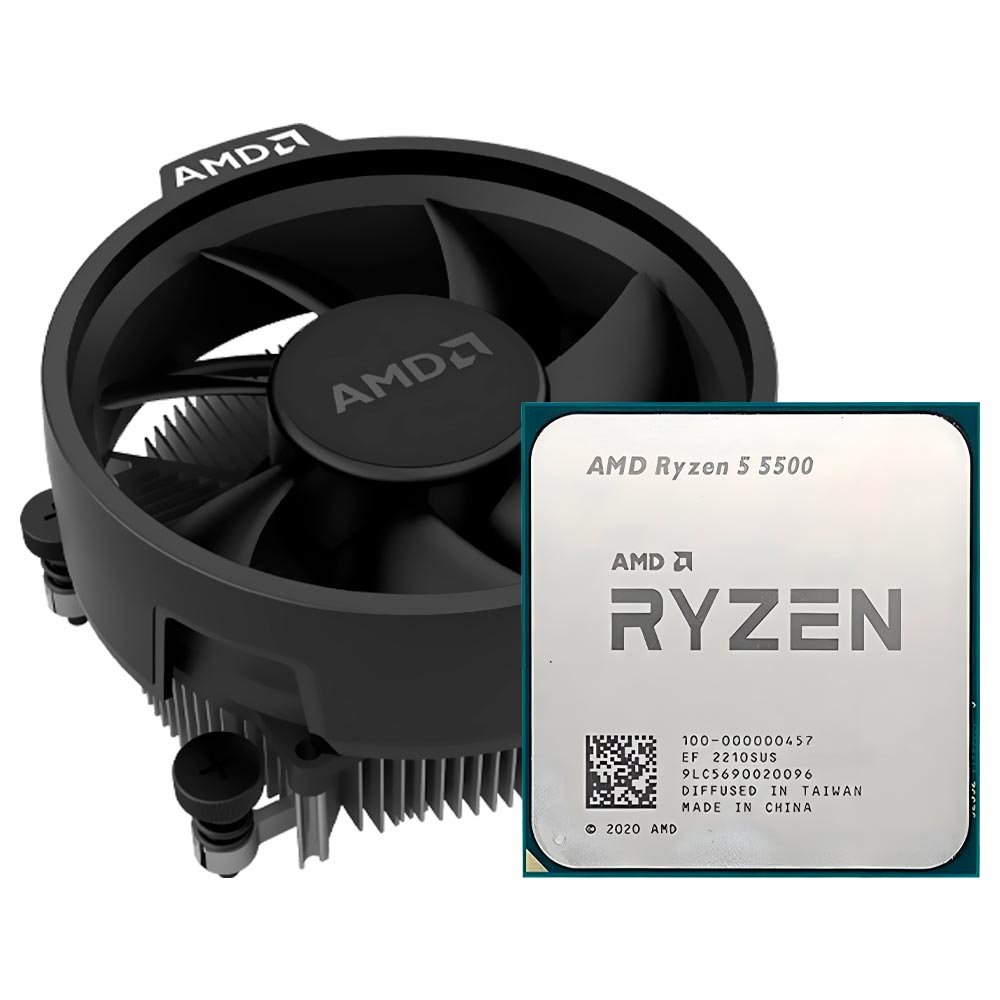 Procesador AMD Ryzen 5 5500 Socket AM4 3.6GHz 19MB