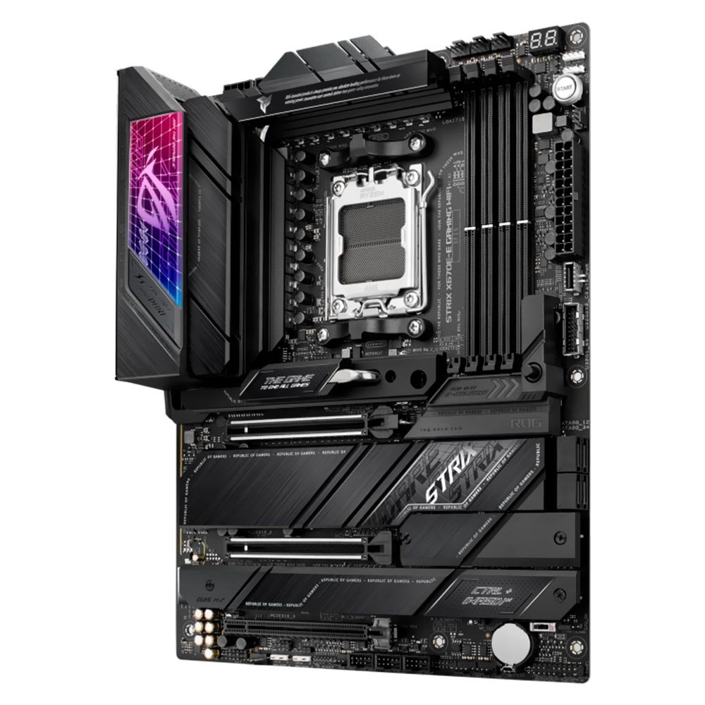Placa Madre ASUS ROG Strix X670E-E Gaming Wi-Fi Socket AM5 DDR5