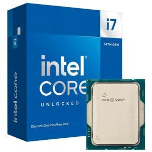 Procesador Intel Core i7 14700KF Socket LGA 1700 5.6GHz 33MB