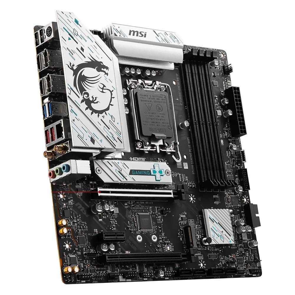 Placa Madre MSI B760M Gaming Plus Wi-Fi Socket LGA 1700 DDR5