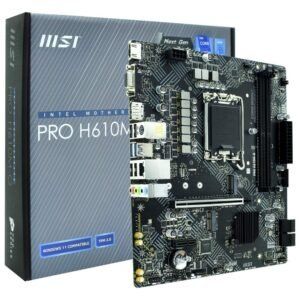 Placa Madre MSI Pro H610M-G Socket LGA 1700 VGA DDR5