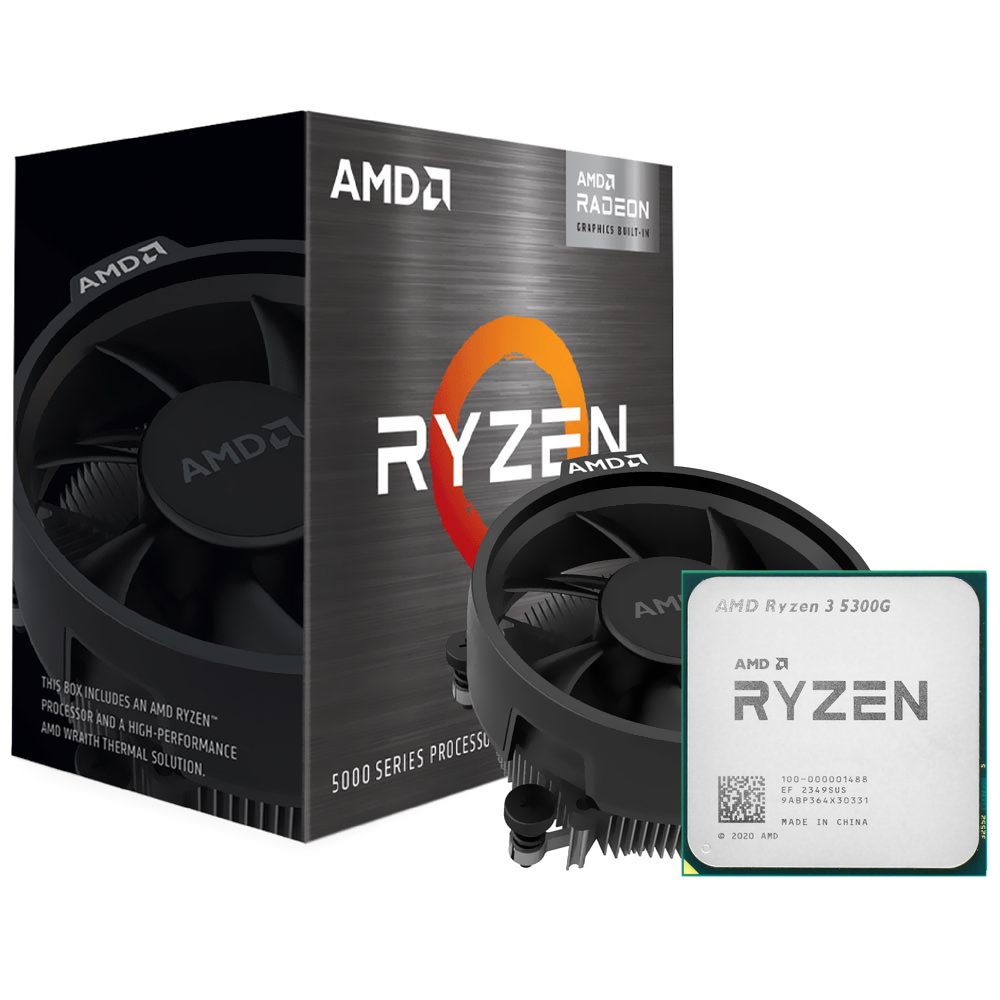 Procesador AMD Ryzen 3 5300G Socket AM4 4.2GHz 10MB