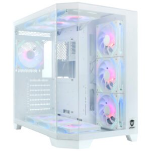 Gabinete Gamer Satellite K905 10 Cooler ARGB Blanco