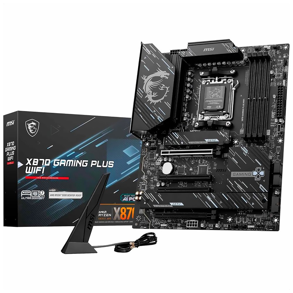 Placa Madre MSI X870 Gaming Plus Wi-Fi Socket AM5 DDR5