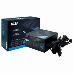 Fuente de Alimentación AZZA PSAZ 650W ATX No Modular 80 Plus Bronze RGB