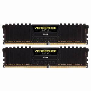 Memoria RAM Corsair Vengeance LPX DDR4 32GB (2x16GB) 3200MHz Negro (CMK32GX4M2E3200C16)