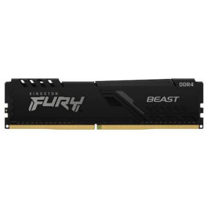 Memoria RAM Kingston Fury Beast DDR4 16GB 3200MHz Negro (KF432C16BB/16)