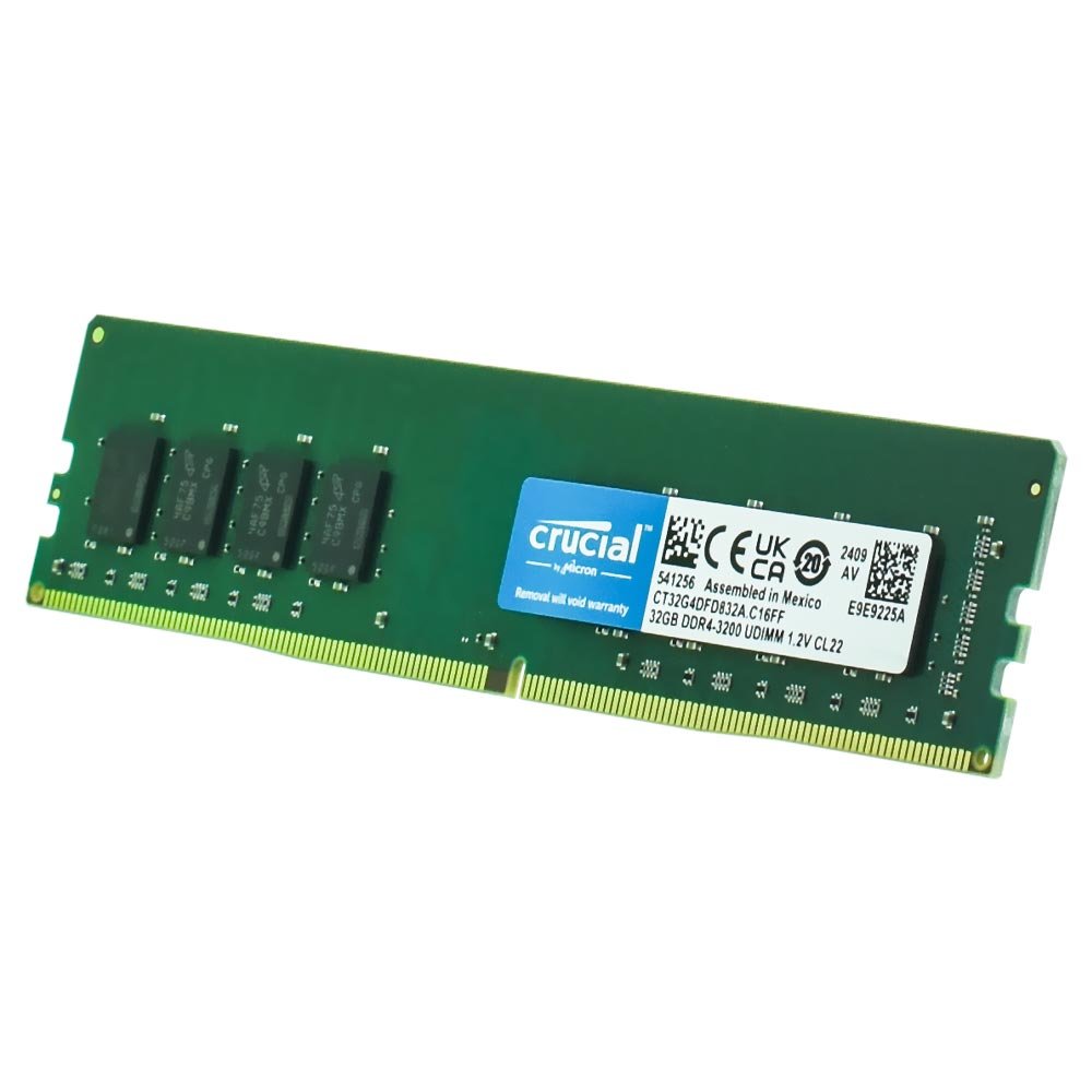 Memoria RAM Crucial DDR4 32GB 3200MHz CT32G4DFD832A