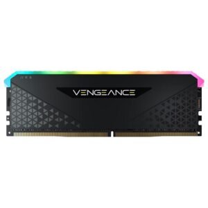 Memoria RAM Corsair Vengeance RGB RS DDR4 8GB 3600MHz Negro (CMG8GX4M1D3600C18)