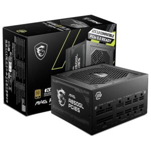 Fuente de Alimentación MSI MAG A850GL PCIE5 850W Modular 80 Plus Gold
