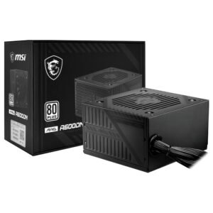 Fuente de Alimentación MSI MAG A600DN 600W No Modular 80 Plus White