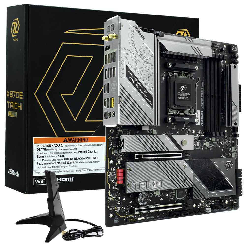 Placa Madre ASRock X870E Taichi Lite Socket AM5 DDR5
