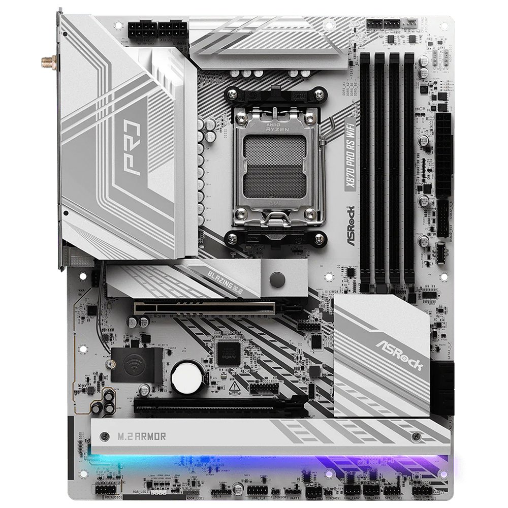 Placa Madre ASRock X870 Pro RS Wi-Fi Socket DDR5