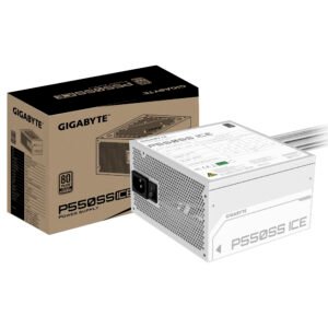Fuente de Alimentación Gigabyte GP-P550SS Ice 550W ATX No Modualr 80 Plus Silver