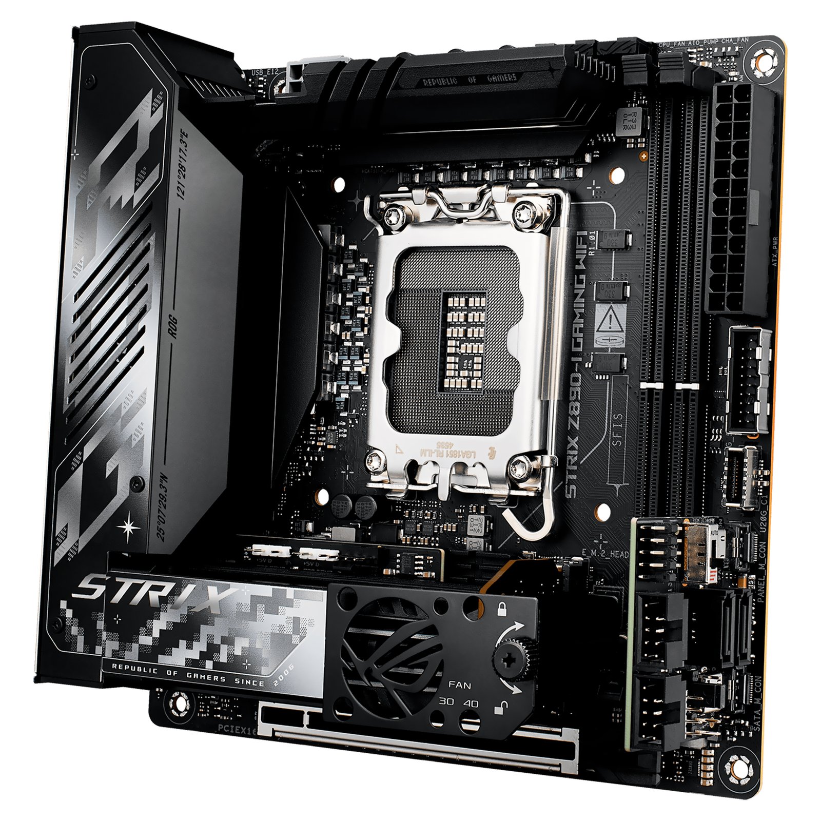 Placa Madre ASUS ROG Strix Z890-I Gaming Wi-Fi Socket LGA 1851 DDR5