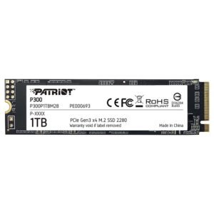 SSD Patriot M.2 1TB P300 NVMe - P300P1TBM28