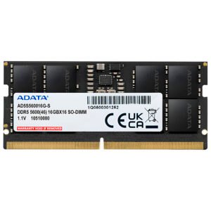 Memoria RAM Notebook ADATA DDR5 16GB 5600MHz AD5S560016G-S