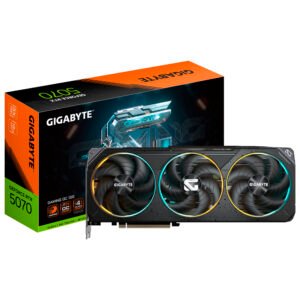 Tarjeta Gráfica Gigabyte Gaming OC 12GB GeForce RTX5070 GDDR7 GV-N5070GAMING OC-12GD