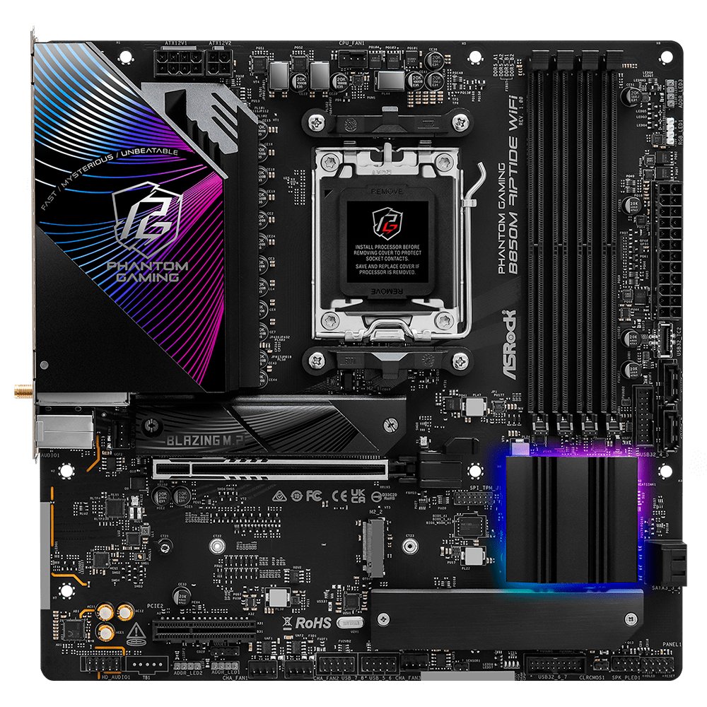 Placa Madre ASRock 850M Riptide Socket AM5 DDR5