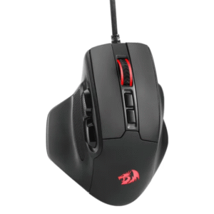 Mouse Redragon M806 Bullseye RGB 12400DPI USB Negro