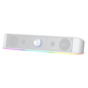Soundbar Gamer Adiemus GS560W USB RGB Blanco