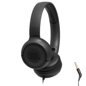 Auricular JBL Tune T500 Pure Bass Con Cable - Negro