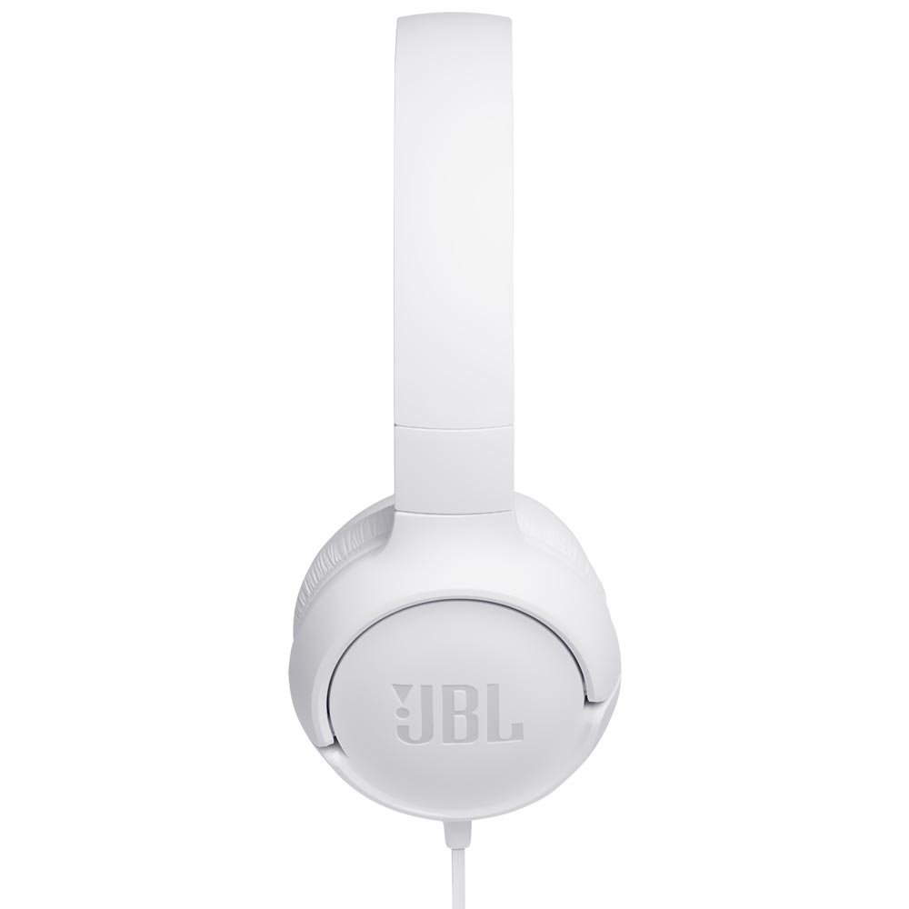 Auricular JBL Tune T500 Pure Bass Con Cable - Blanco