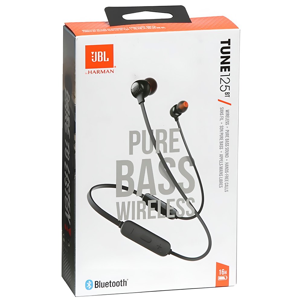Auricular JBL Tune T125BT Bluetooth - Negro