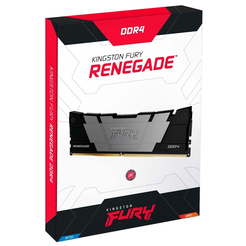 Memoria RAM Kingston Fury Renegade DDR4 16GB 3600MHz Negro (KF436C16RB12/16)
