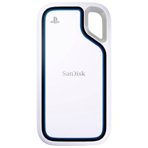 SSD Externo SanDisk 2TB Extreme PS5 Portátil / USB-C 3.2 - Blanco (SDSSDE62P-2T00-G25)