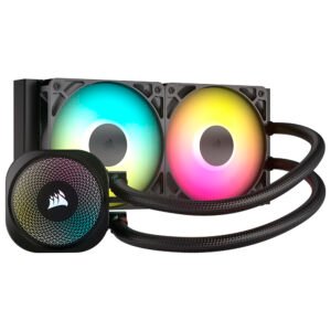 Water Cooler para Procesador Corsair Nautilus 240 RS ARGB 240MM - Negro (CW-9060092-WW)