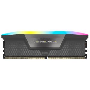 MEM DDR5 16GB 5600MHZ CORSAIR VENGEANCE RGB PRETO CMH16GX5M1B5600Z40