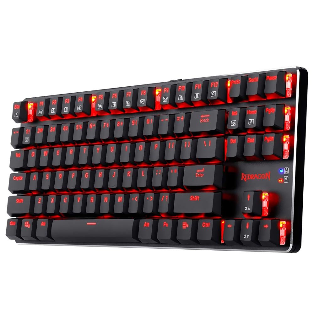 Teclado Gamer Mecánico Redragon K590-RE Mahoraga Wireless RED Inglés Negro