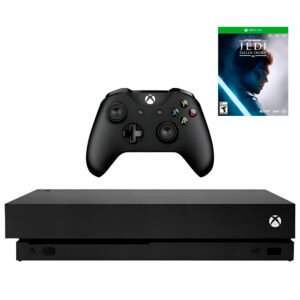 Consola XBOX Series X 1TB SSD 4K 120FPS Bivolt Negro + Juego Star Wars Jedi Fallen (Americano)