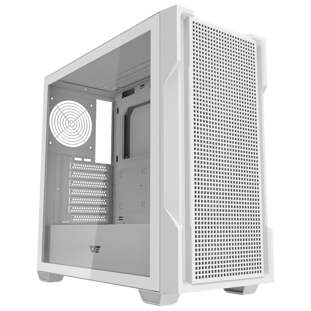 Gabinete Gamer DarkFlash DS900 Mesh ATX Blanco