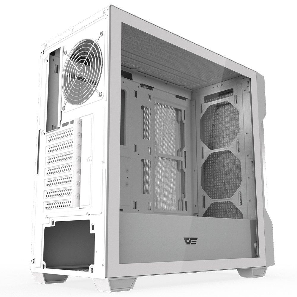 Gabinete Gamer DarkFlash DS900 Mesh ATX Blanco