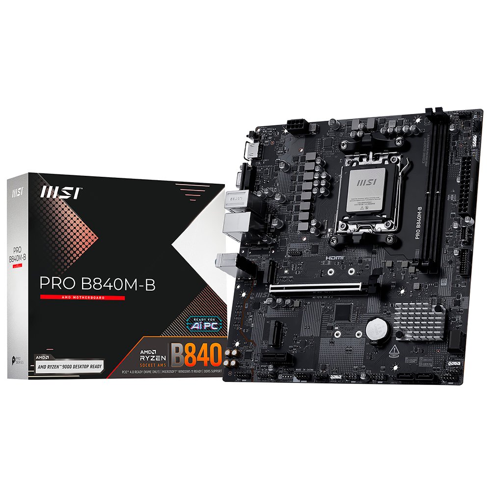 Placa Madre MSI Pro B840M-B Socket AM5 DDR5