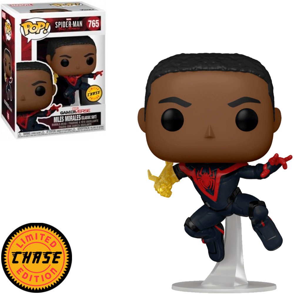 Funko Pop Chase Marvel Gamerverse Spider-man Miles Morales - Classic Suit 765