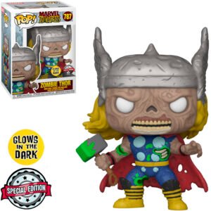 Funko Pop Marvel Zombies Exclusive - Thor 787 (glows In The Dark)