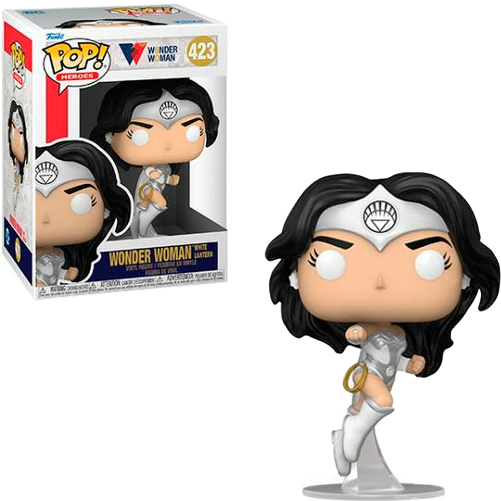Funko Pop Wonder Woman 80 Years - Wonder Woman 423 (white Lantern)