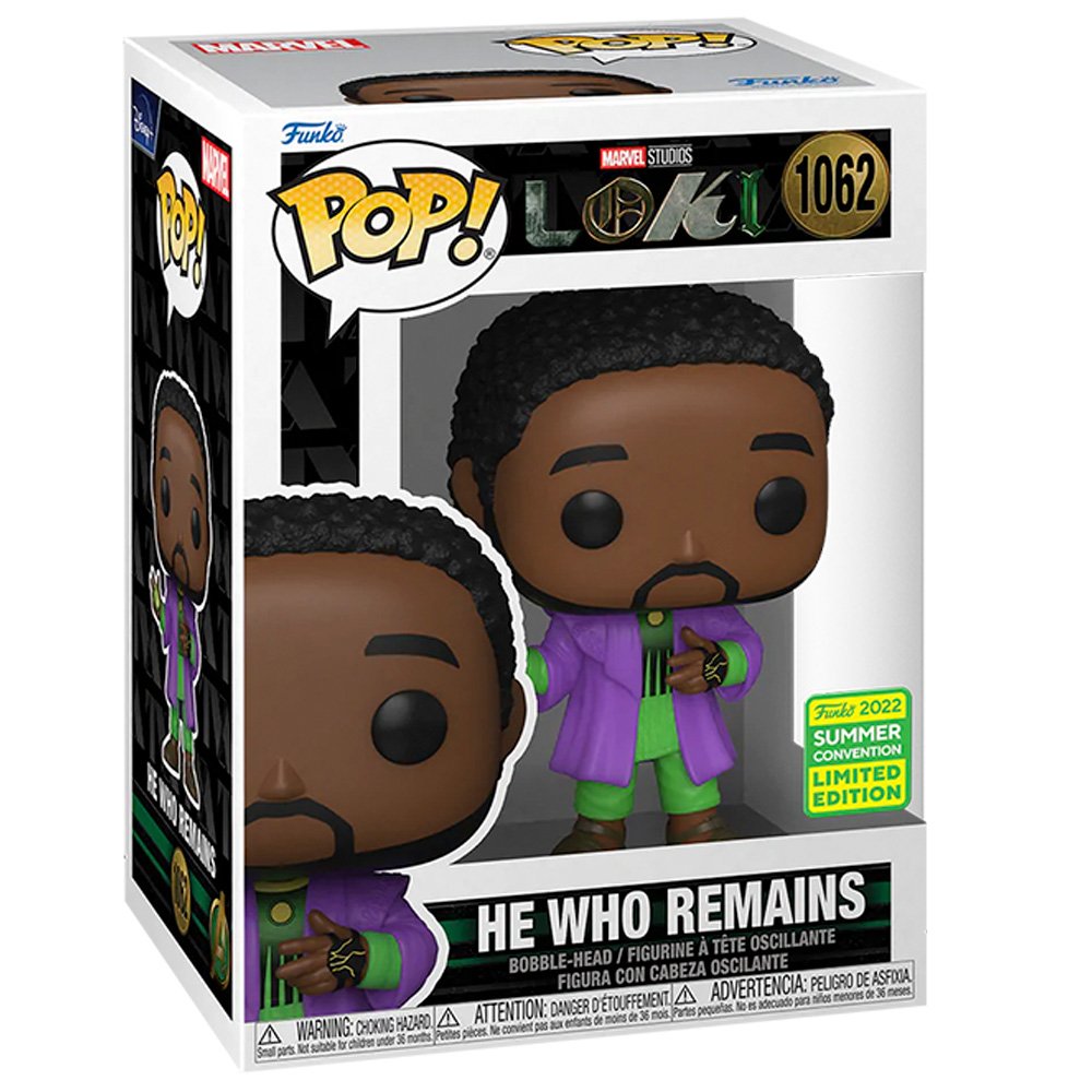 Funko Pop Marvel Loki Exclusive - He Who Remains 1062 (sdcc 2022)