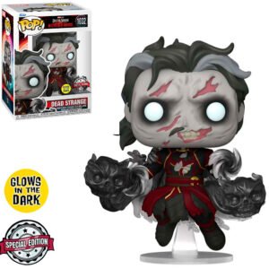 Funko Pop Marvel Doctor Strange In The Multiverse Of Madness Exclusive - Dead Strange 1032 (glows In The Dark)