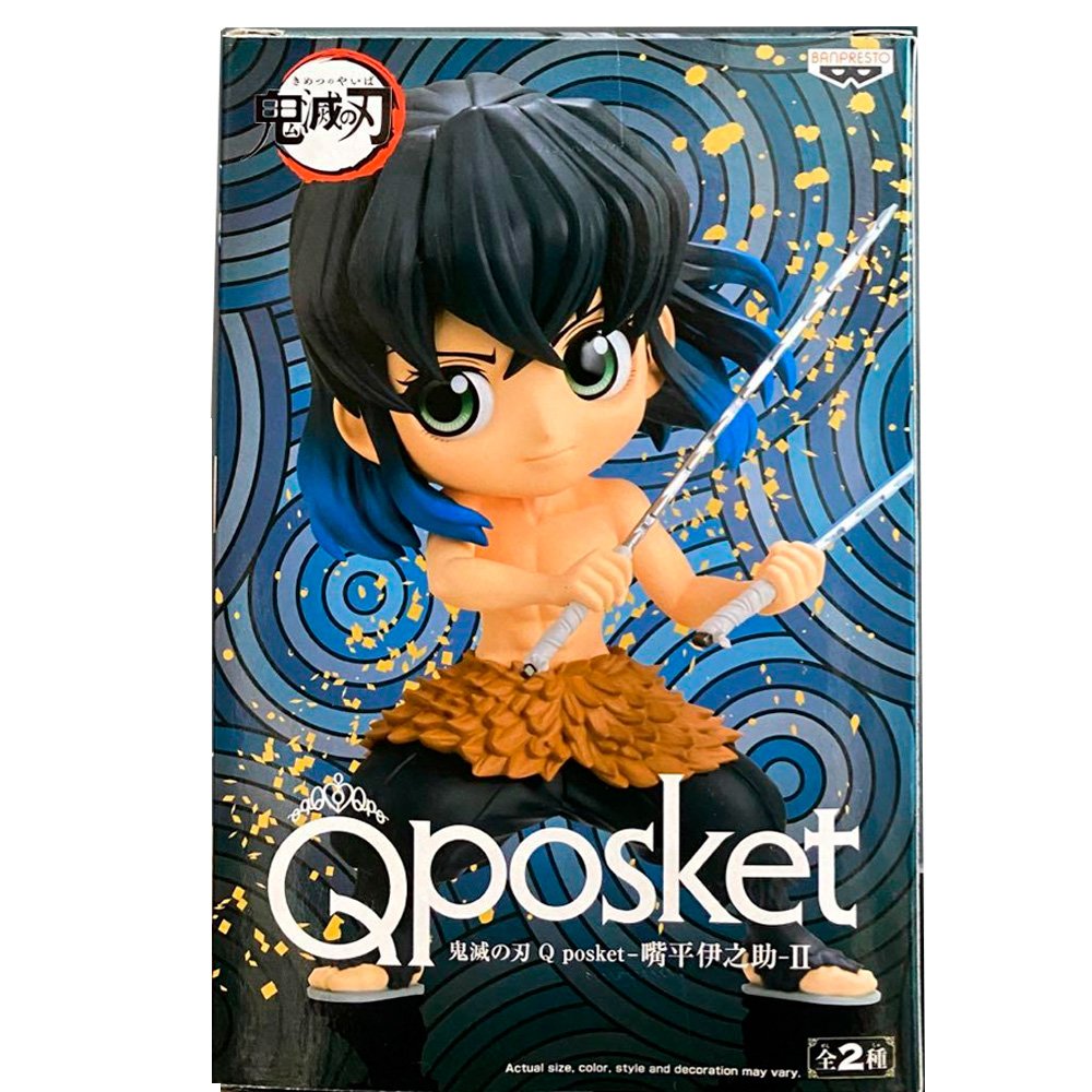 Figura Banpresto Q Posket Demon Slayer - Inosuke Hashibira Ll (Version A)