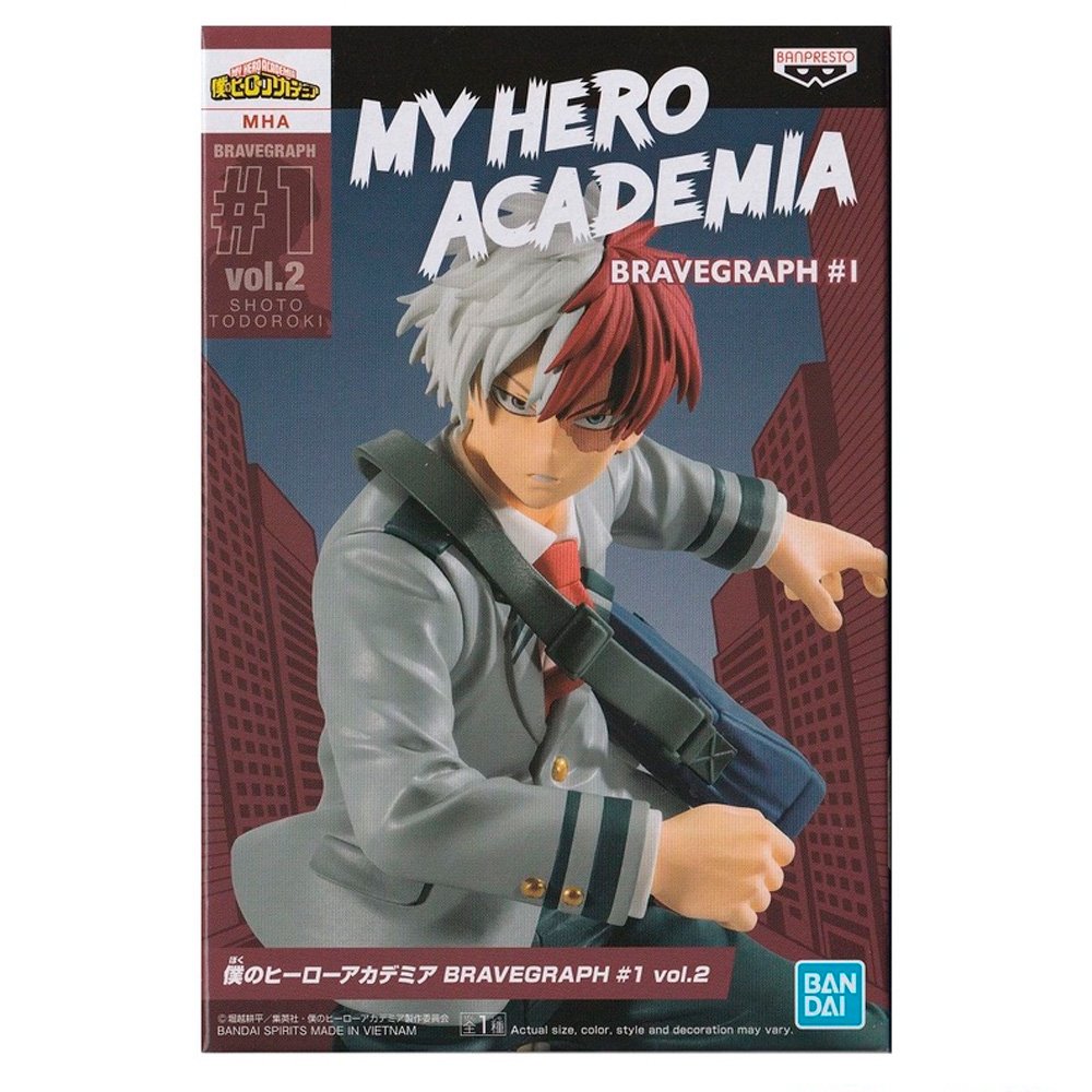 Figura Banpresto My Hero Academia Bravegraph Vol.2 - Shoto Todoroki