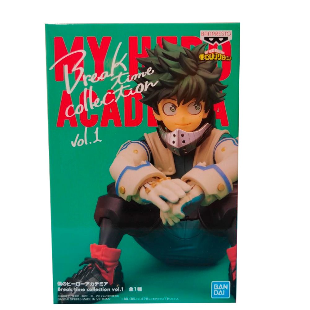 Figura Banpresto My Hero Academia Break Time Collection Vol.1 - Izuku Midoriya