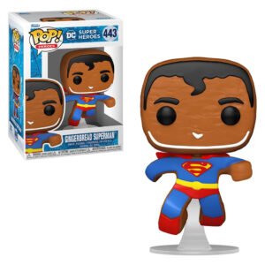 Funko Pop Heroes Dc Holiday - Superman Gingerbread 443
