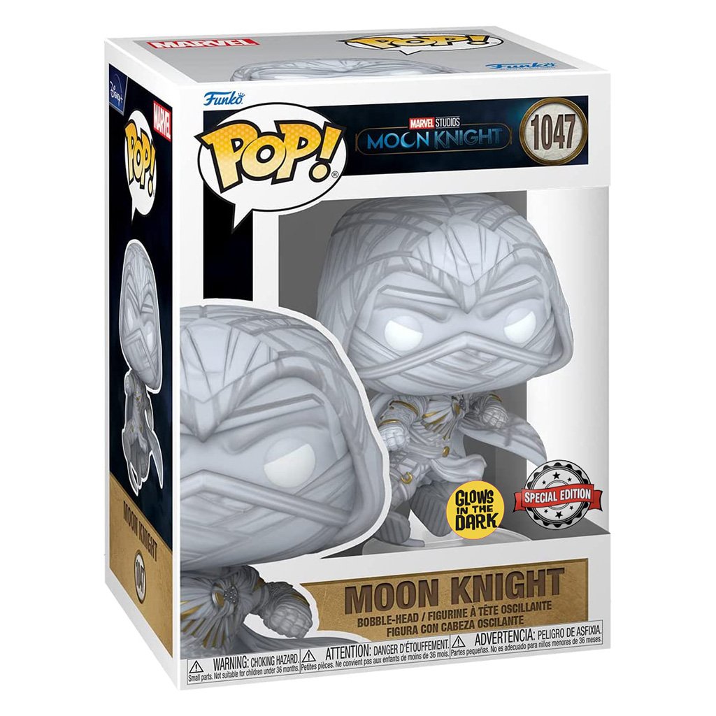 Funko Pop Marvel - Moon Knight 1047 (glows In The Dark)